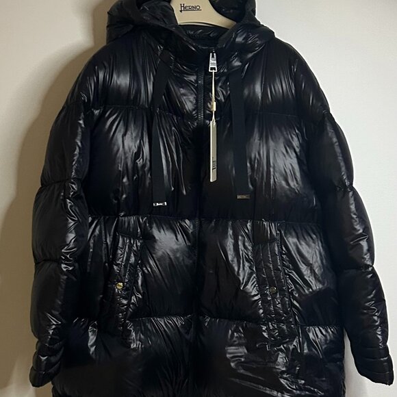 Herno Jackets & Blazers - HERNO Women's Nylon Down Jacket in Black Size M